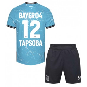 Bayer Leverkusen Edmond Tapsoba #12 Rezervni Dres za Dječji 2023-24 Kratak Rukavima (+ kratke hlače)